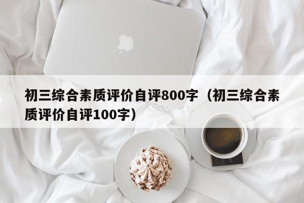 初三综合素质评价自评800字（初三综合素质评价自评100字）