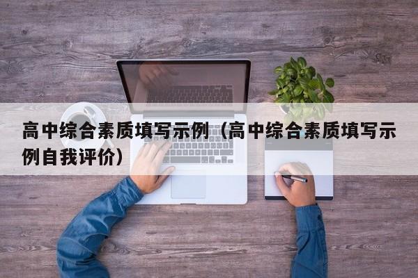 高中综合素质填写示例（高中综合素质填写示例自我评价）