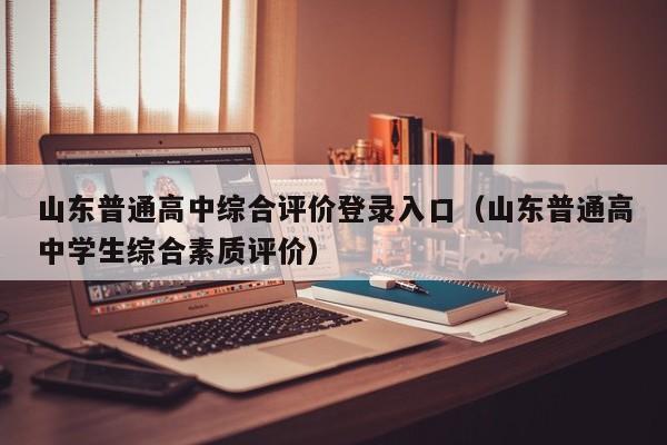 山东普通高中综合评价登录入口（山东普通高中学生综合素质评价）