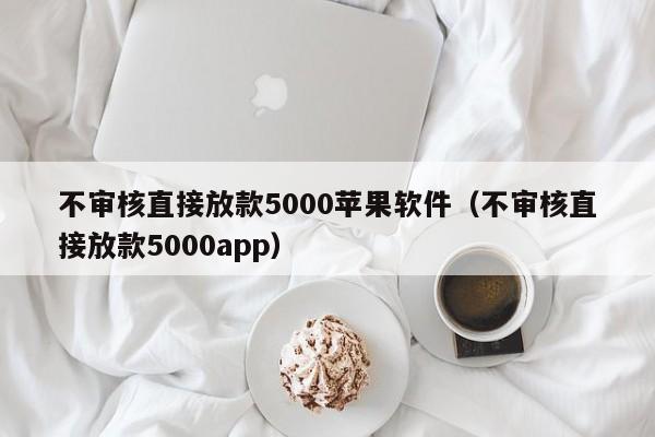 不审核直接放款5000苹果软件（不审核直接放款5000app）