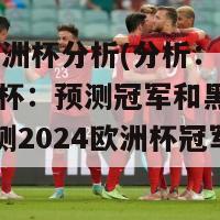 2024欧洲杯分析(分析：2024欧洲杯：预测冠军和黑马新标题：预测2024欧洲杯冠军和黑马)